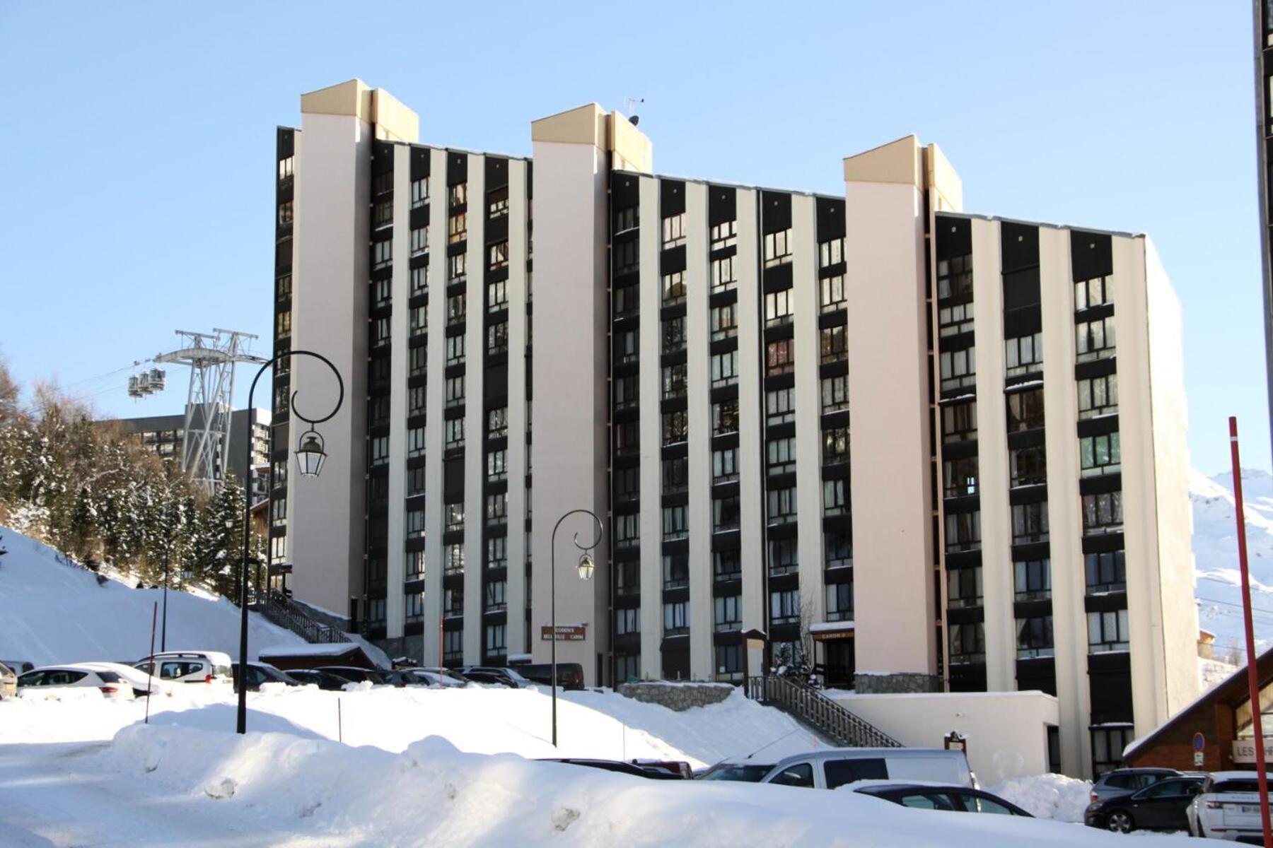 Residence Caron - Studio Moderne Et Lumineux - Depart Et Retour Skis Aux Pieds - Balcon Mae-3314 Saint-Martin-de-Belleville Exteriér fotografie